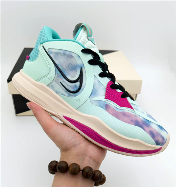 Men's Running Weapon Kyrie Irving 5 Aqua Shoes 0035
